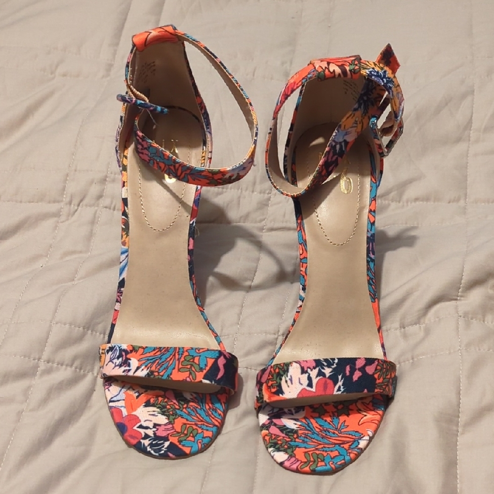 Mix No. 6 Multicolor Floral Heels